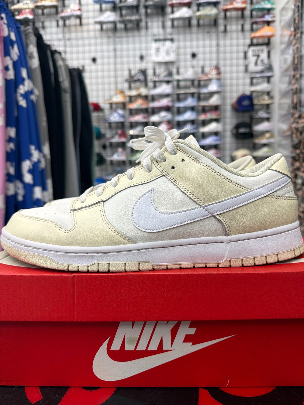 *USED* NIKE DUNK LOW - COCONUT MILK