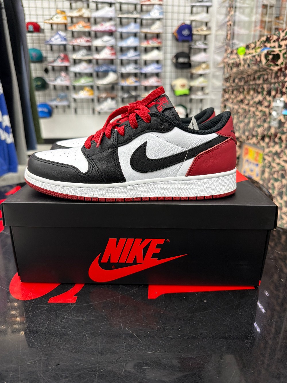 *USED* AJ 1 LOW OG (GS) - BLACK TOE