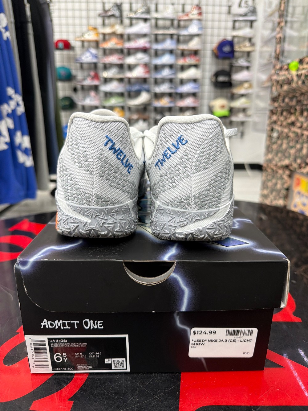 *USED* NIKE JA 3 (GS) - LIGHT SHOW