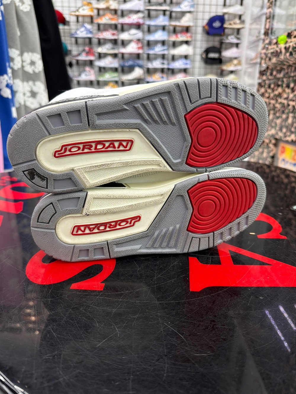 *USED/NO BOX* AJ 3 - WHITE CEMENT REIMAGINED