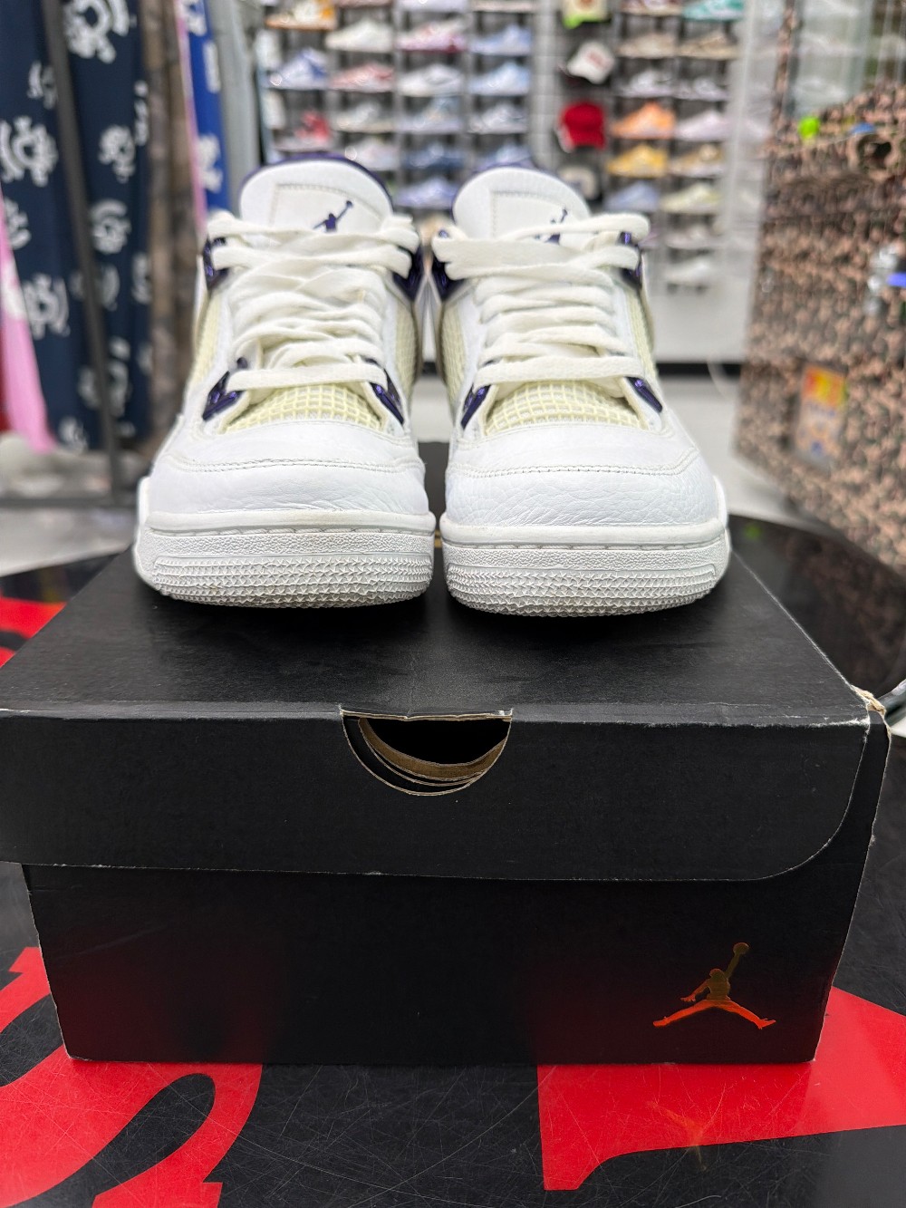 *USED* AJ 4 - METALLIC PURPLE