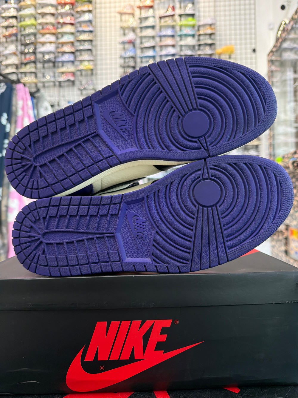 *USED* AJ 1 - COURT PURPLE