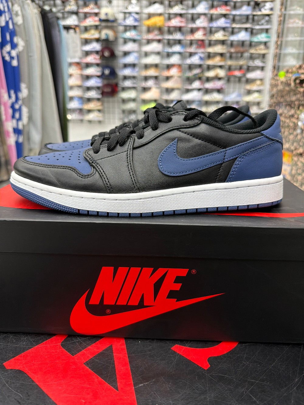 *USED* AJ 1 LOW OG - MYSTIC NAVY