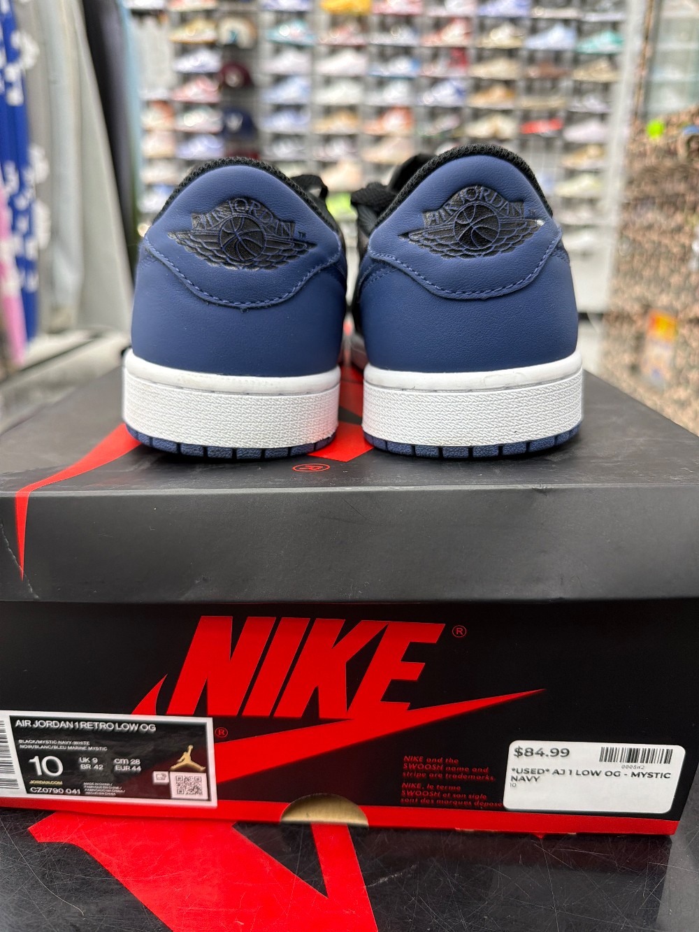 *USED* AJ 1 LOW OG - MYSTIC NAVY