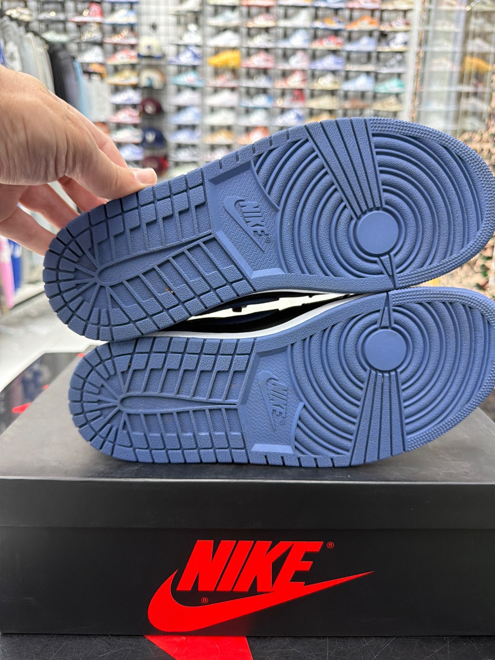 *USED* AJ 1 LOW OG - MYSTIC NAVY