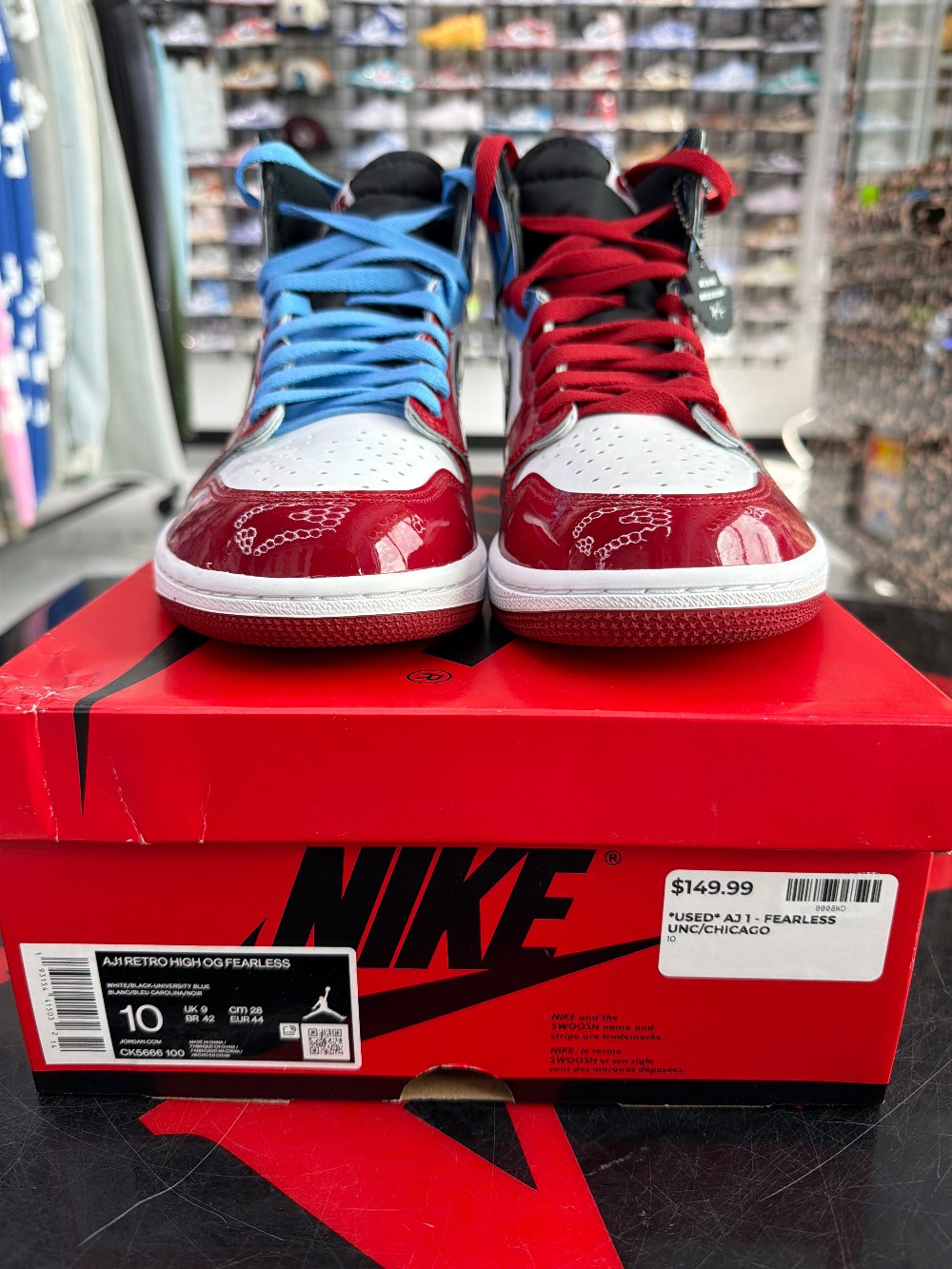 *USED* AJ 1 - FEARLESS UNC/CHICAGO