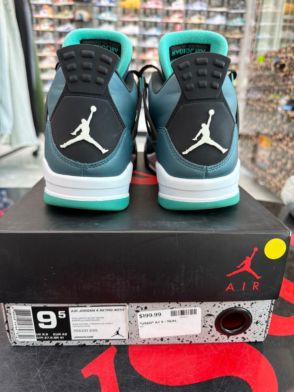 *USED* AJ 4 - TEAL