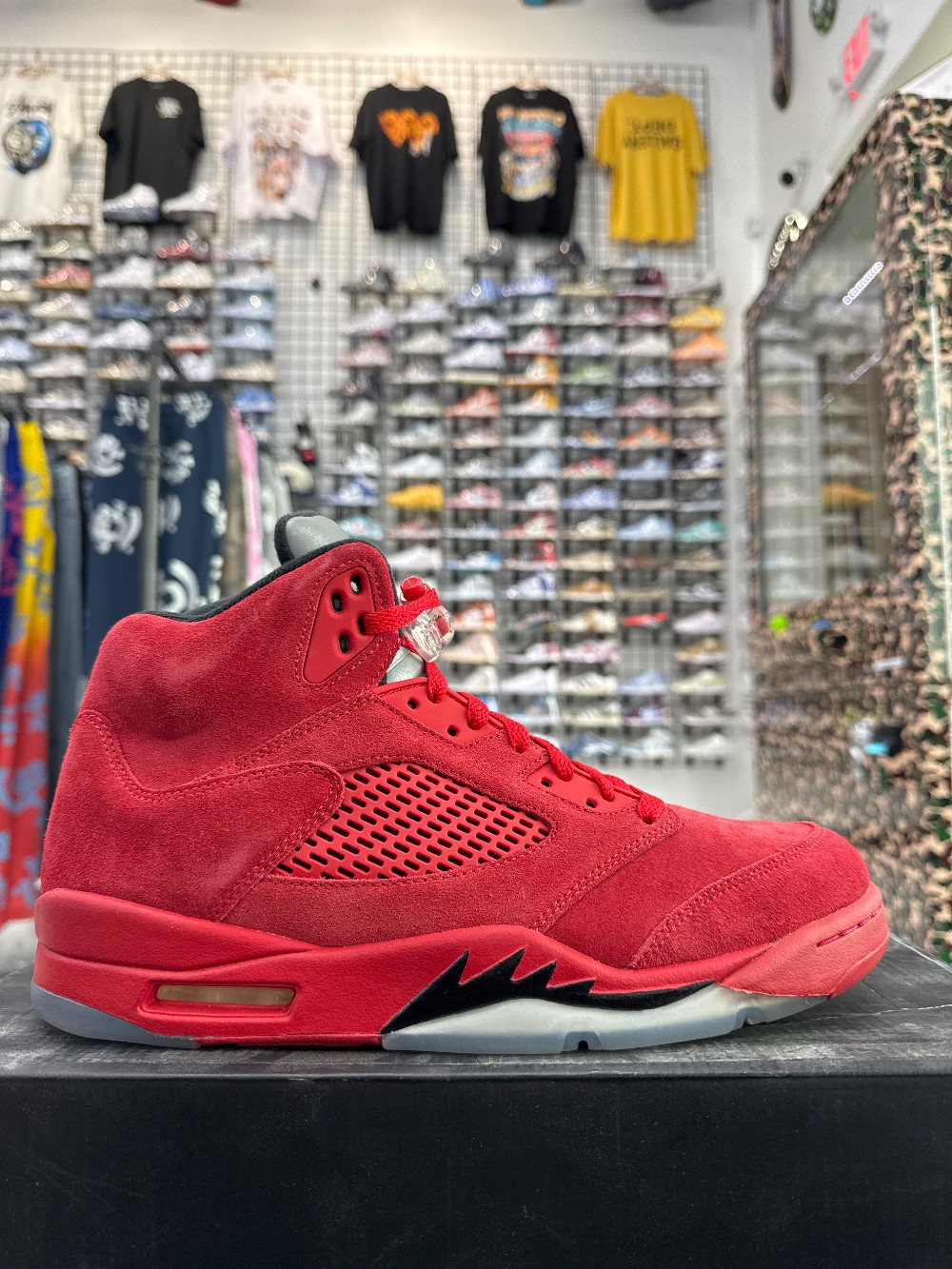 AJ 5 - RED SUEDE (2017)