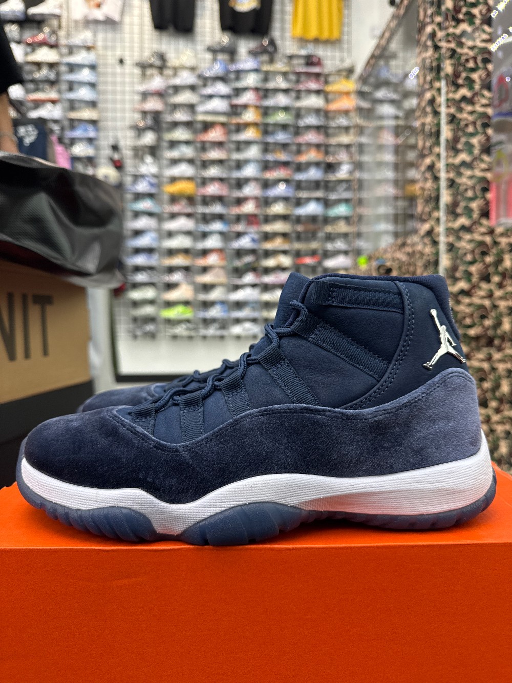 *USED/REP. BOX* AJ 11 (W) - MIDNIGHT NAVY