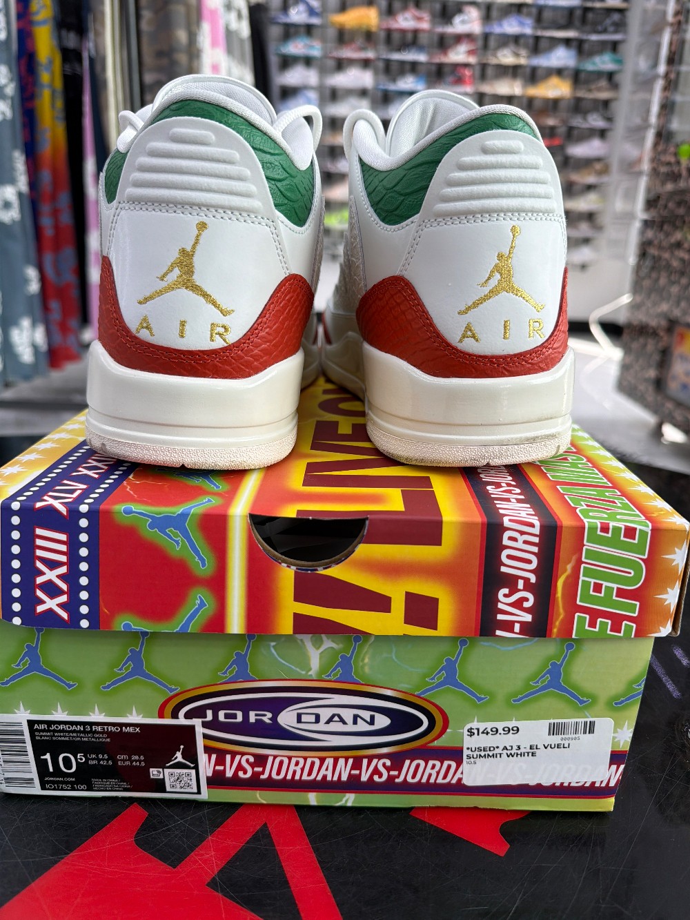 *USED* AJ 3 - EL VUELI SUMMIT WHITE