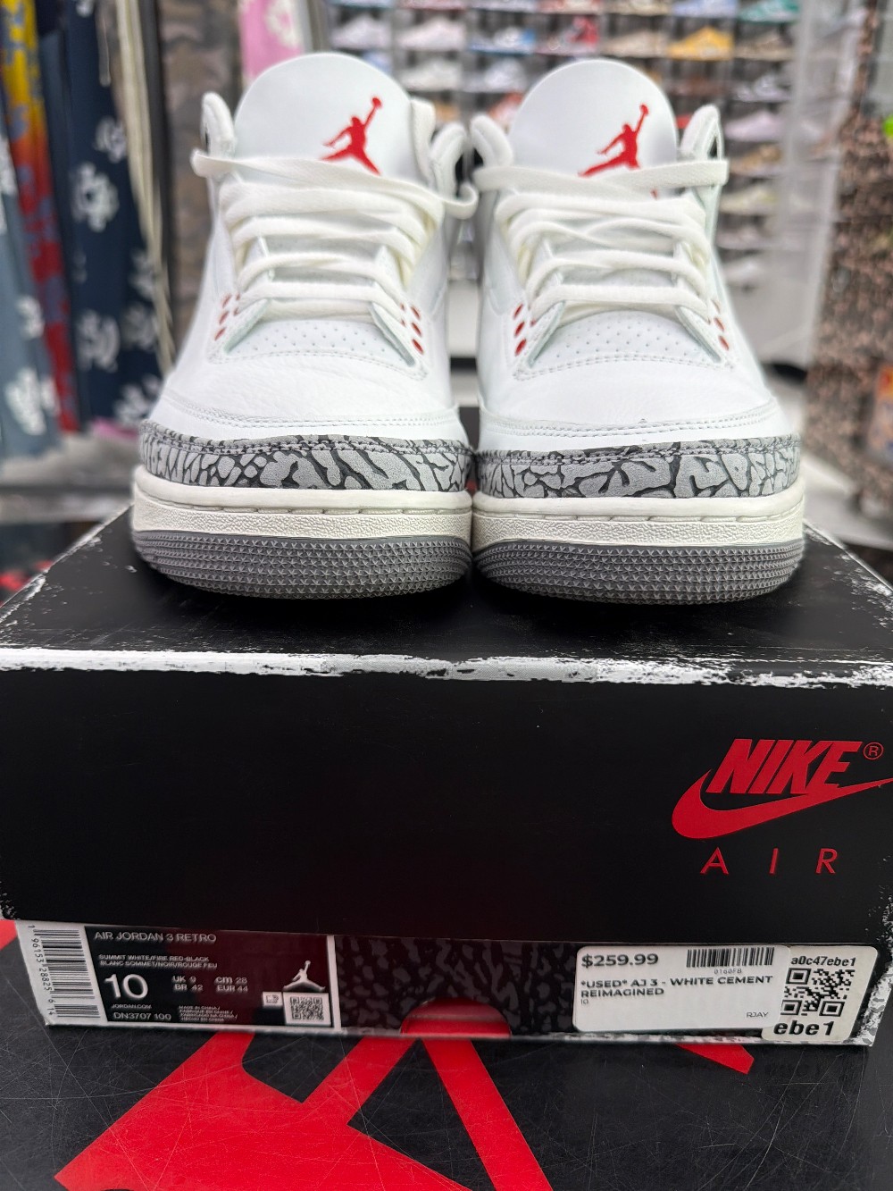 *USED* AJ 3 - WHITE CEMENT REIMAGINED