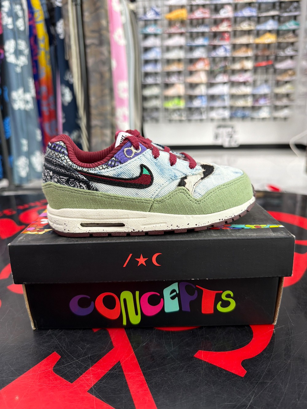 NIKE AIR MAX 1 X CONSEPTS (TD) - MELLOW