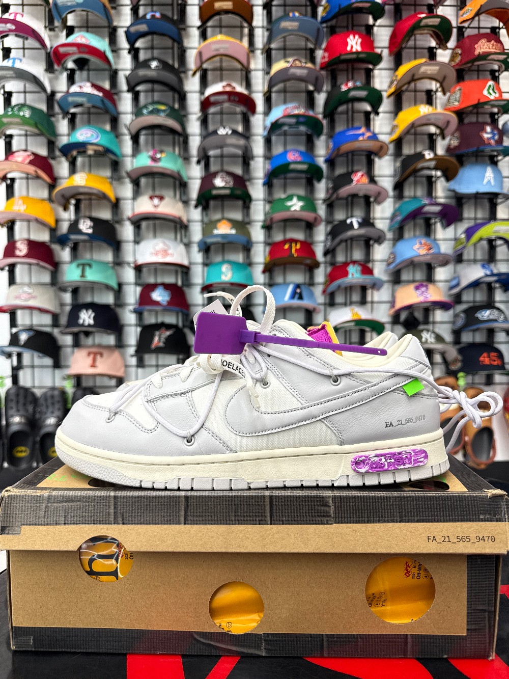 *PADS* NIKE DUNK LOW X OFF-WHITE - LOT 3