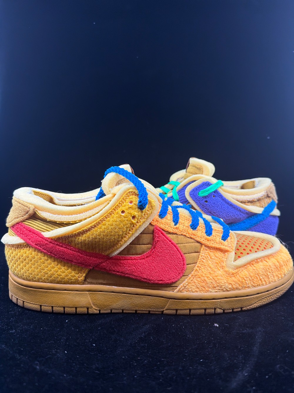 *USED* NIKE DUNK LOW X CACTUS FLEA MARKET - SWAMP SPONGE PSYCHIC PURPLE