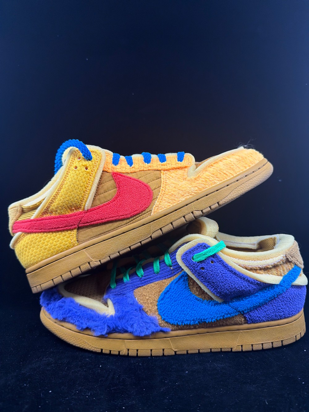 *USED* NIKE DUNK LOW X CACTUS FLEA MARKET - SWAMP SPONGE PSYCHIC PURPLE