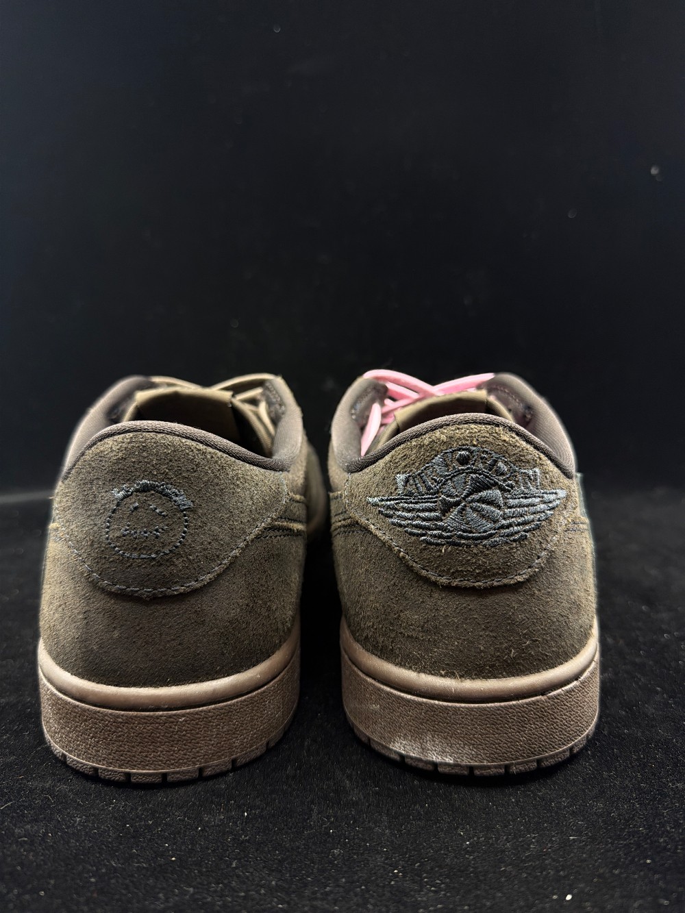 *USED* AJ 1 LOW X TRAVIS SCOTT - VELVET BROWN