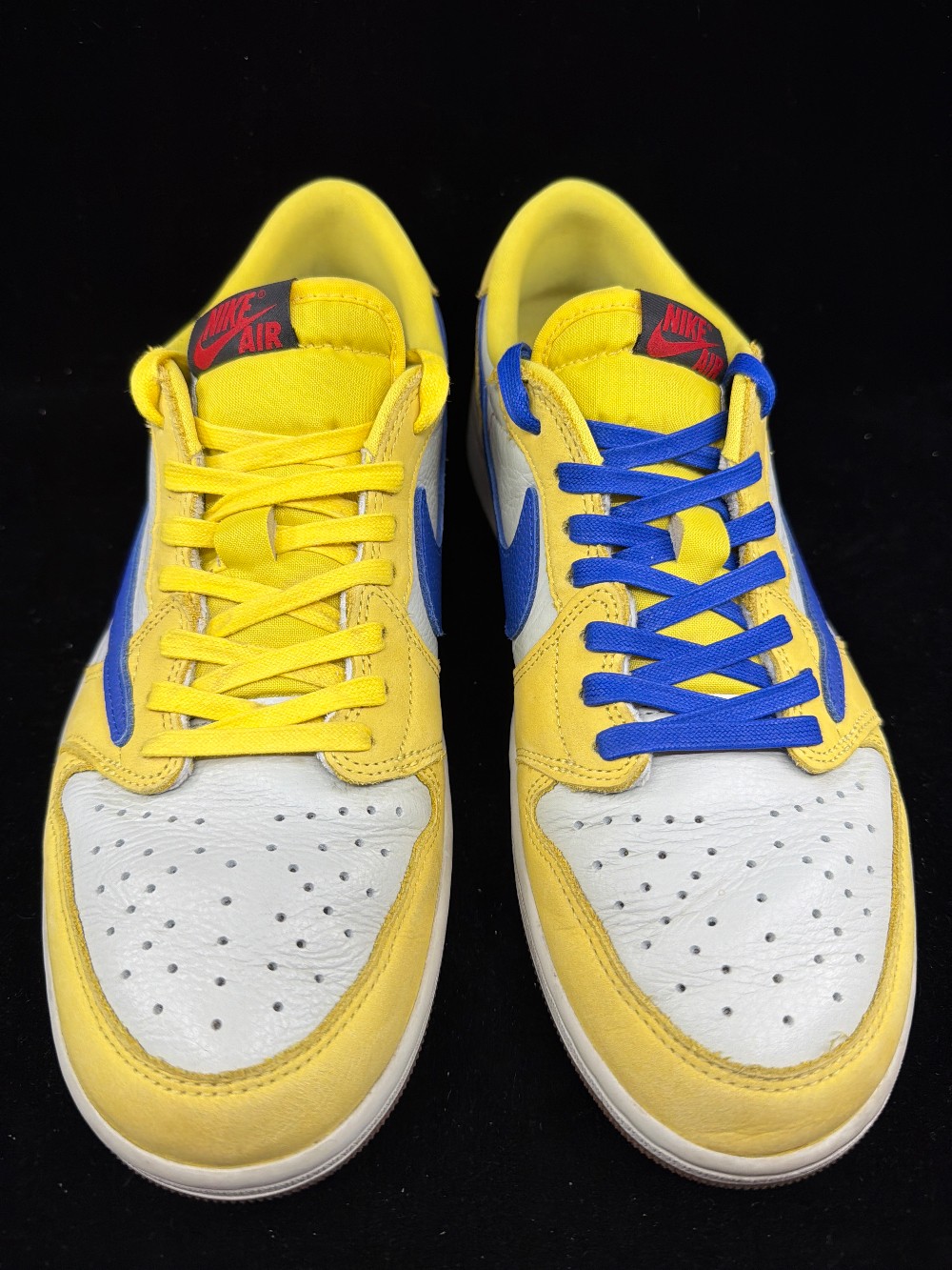 *USED* AJ 1 LOW X TRAVIS SCOTT (W) - CANARY