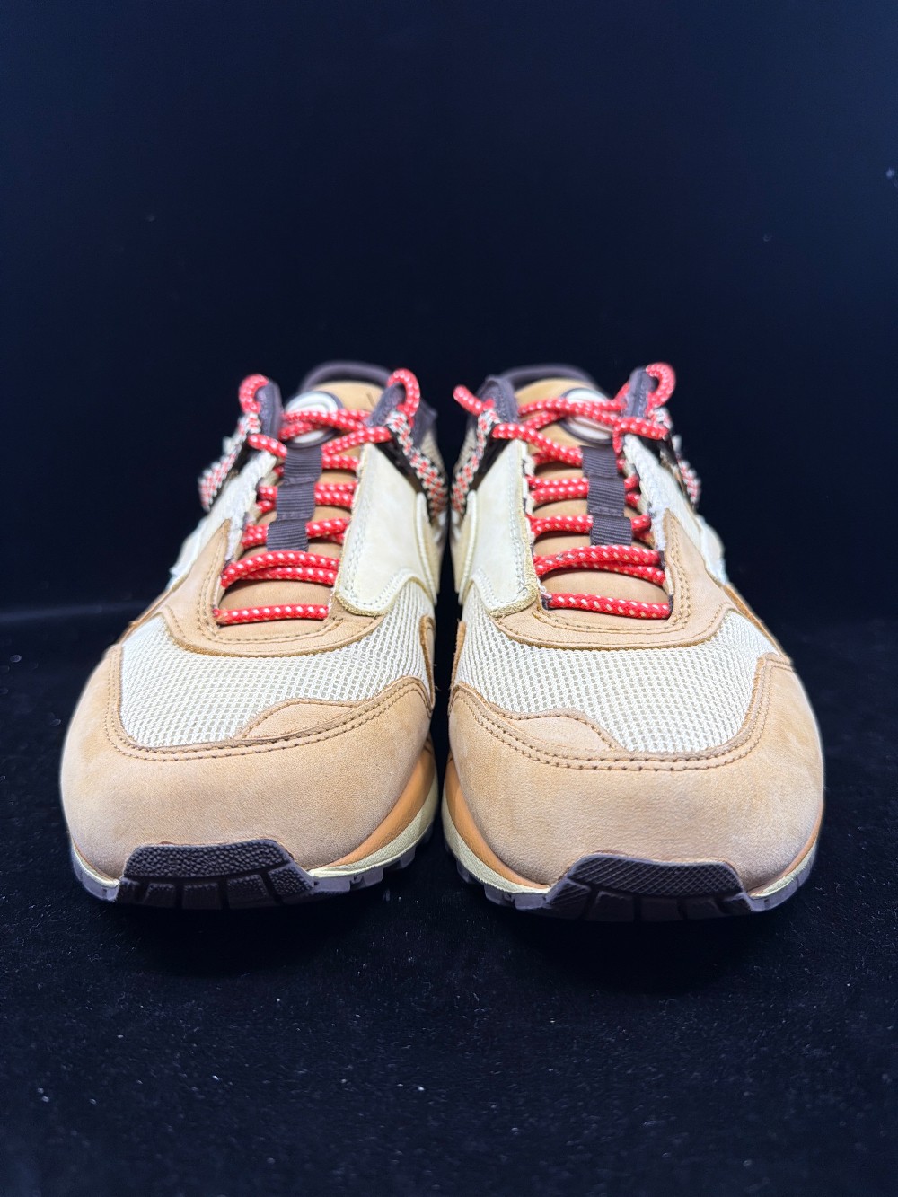 *USED* NIKE AIR MAX 1 X TRAVIS SCOTT - WHEAT LEMON DROP