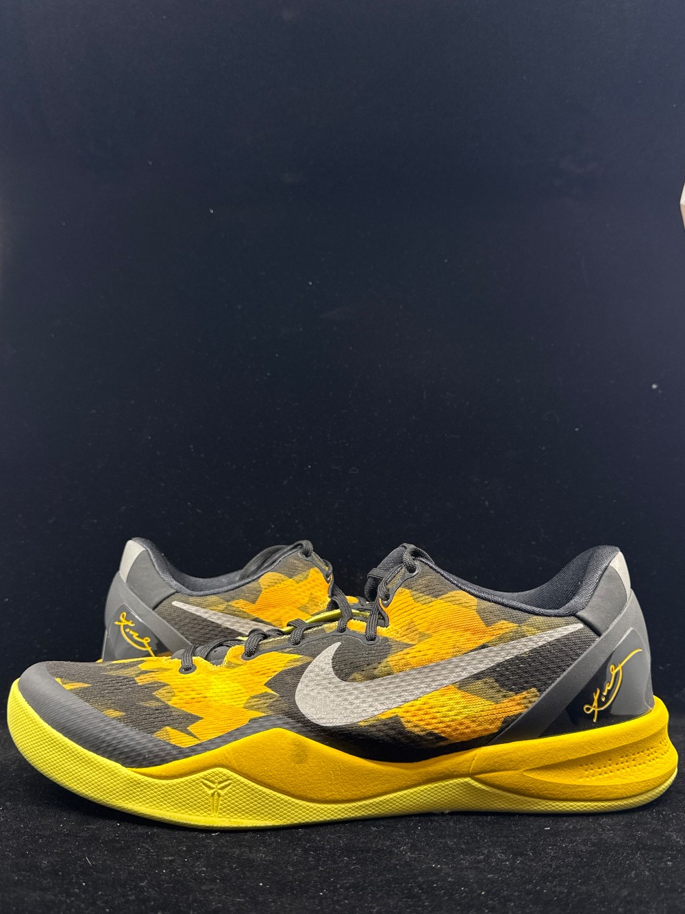 *USED* NIKE KOBE 8 - SULFUR ELECTRIC YELLOW