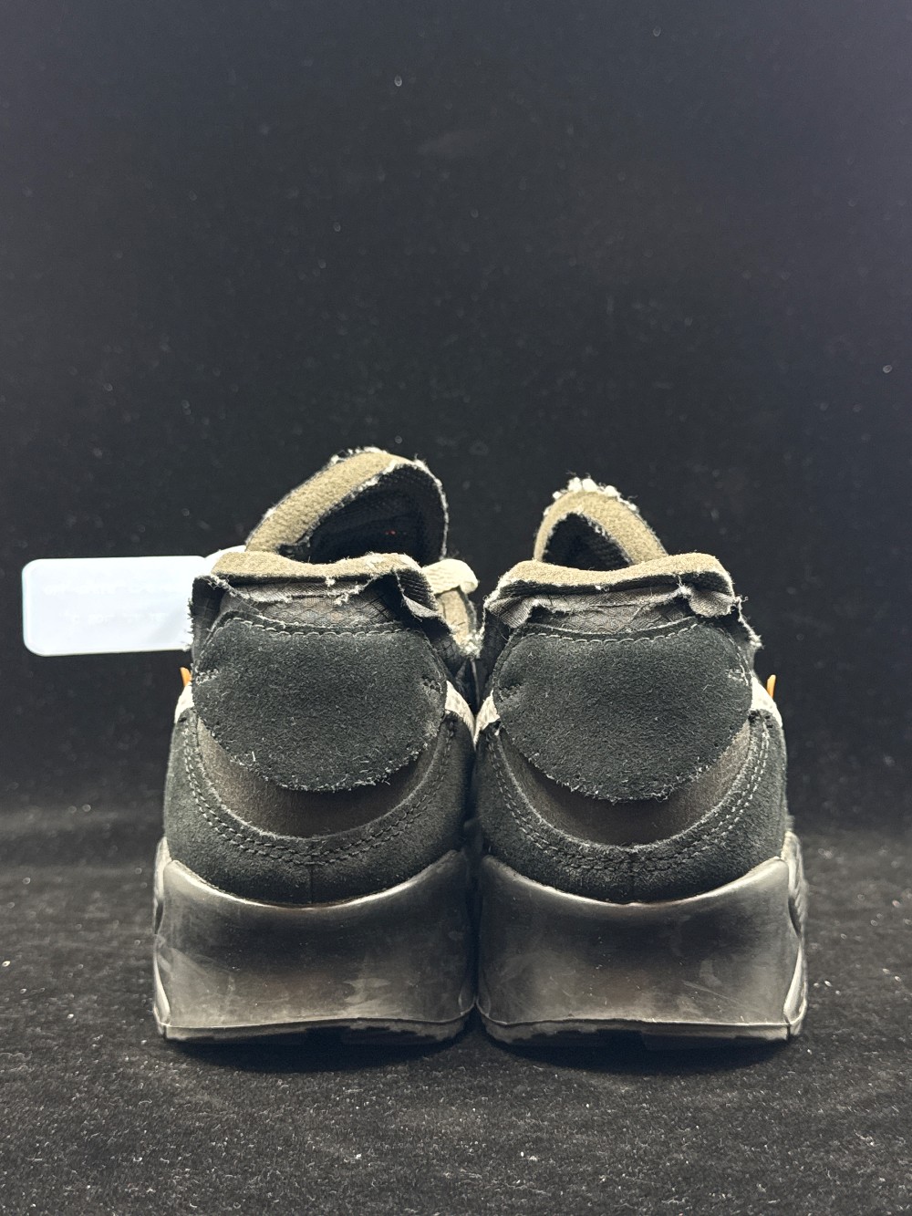 *USED* NIKE X OFF WHITE AIR MAX 90 - BLACK