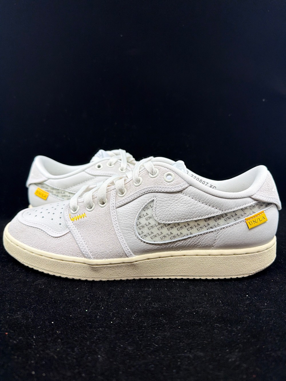 *USED* AJ 1 LOW X UNION LA - SAIL LEATHER