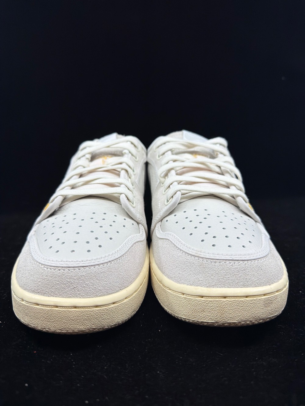 *USED* AJ 1 LOW X UNION LA - SAIL LEATHER