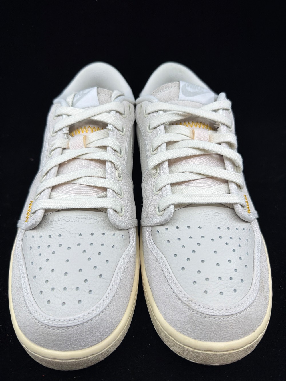 *USED* AJ 1 LOW X UNION LA - SAIL LEATHER