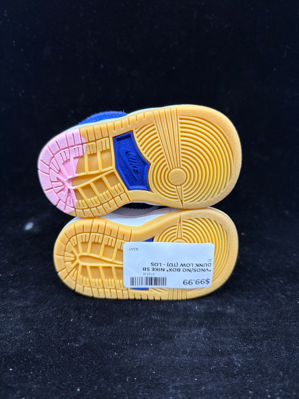 *VNDS/NO BOX* NIKE SB DUNK LOW (TD) - LOS ANGELES DODGERS