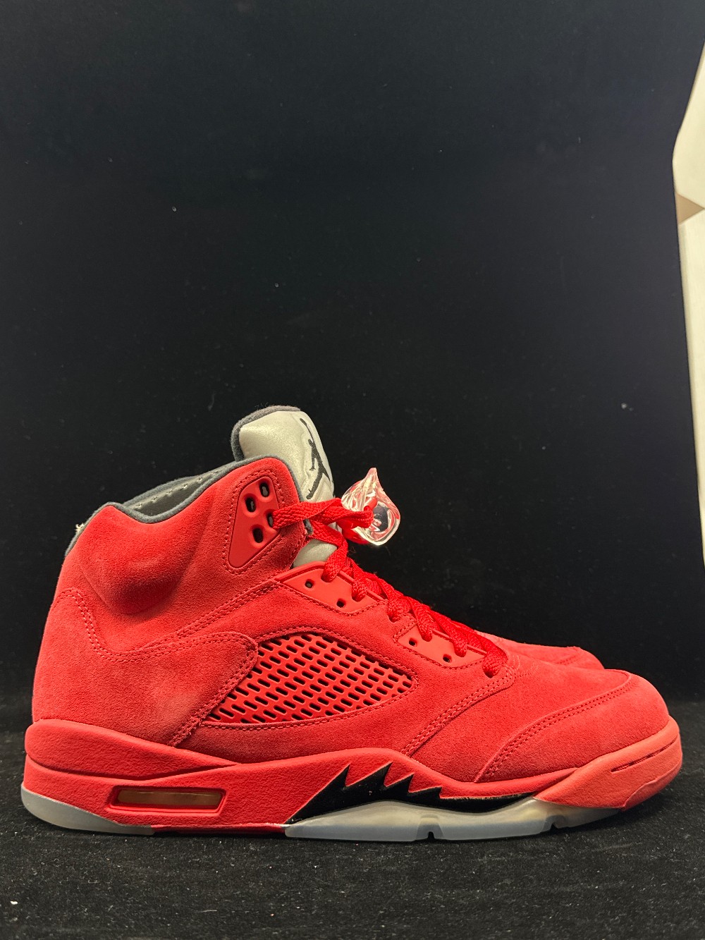 AJ 5 - RED SUEDE