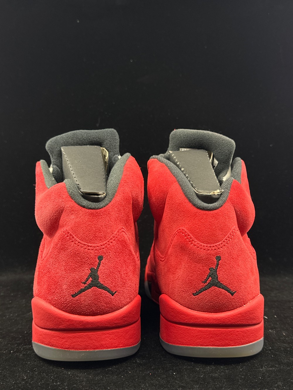 AJ 5 - RED SUEDE