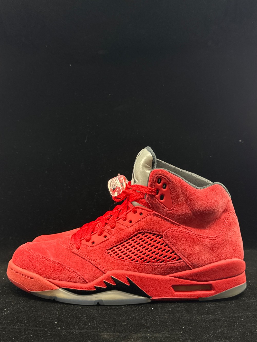 AJ 5 - RED SUEDE