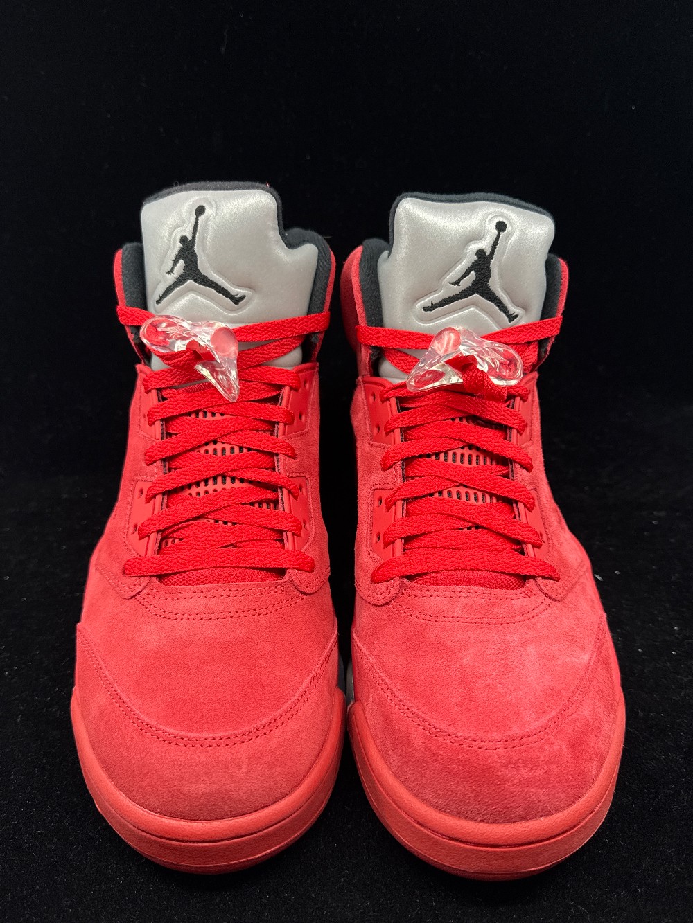 AJ 5 - RED SUEDE