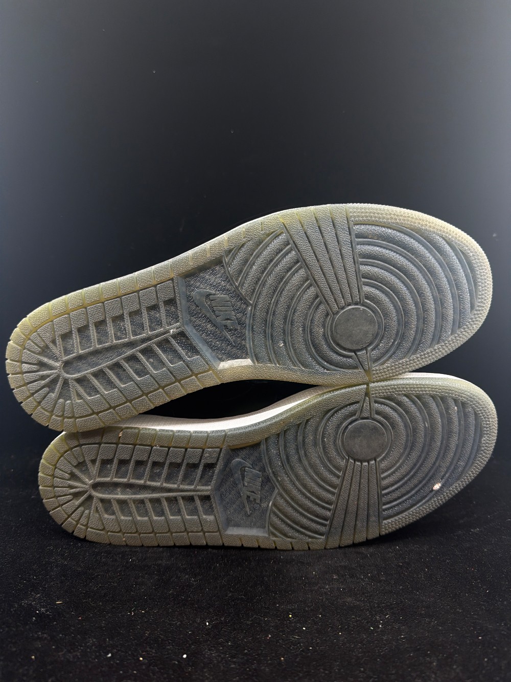 *USED* AJ 1 SB - CRAIG STECYK BLACK SILVER