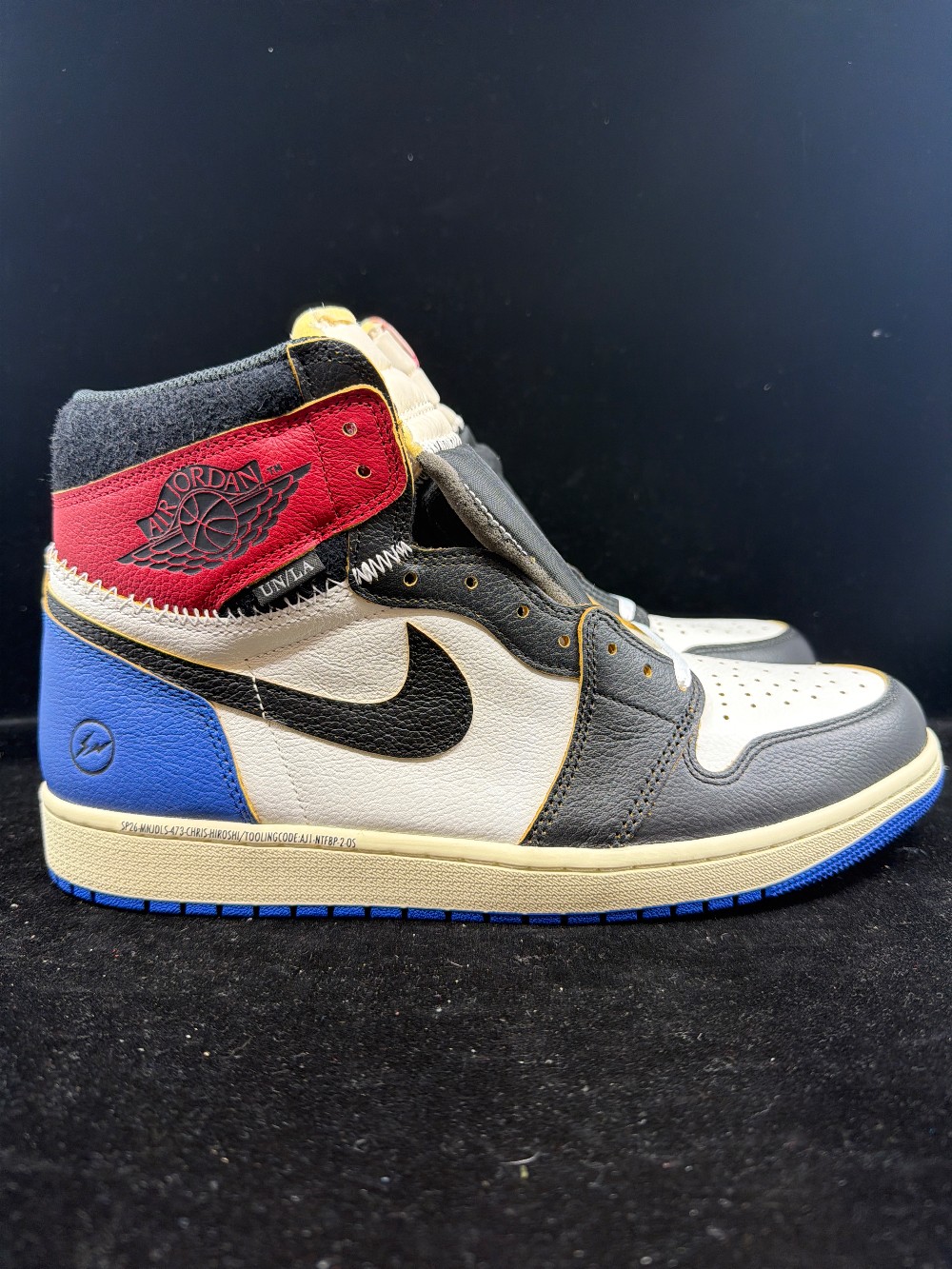 AJ 1 X FRAGMENT X UNION LA - VARSITY RED SPORT ROYAL
