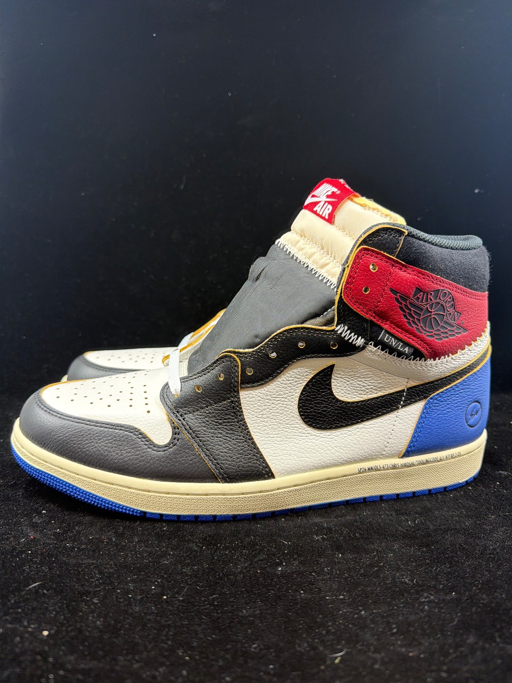 AJ 1 X FRAGMENT X UNION LA - VARSITY RED SPORT ROYAL