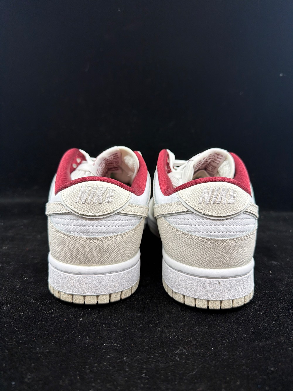 *USED* NIKE DUNK LOW (W) - JUST DO IT WHITE PHANTOM