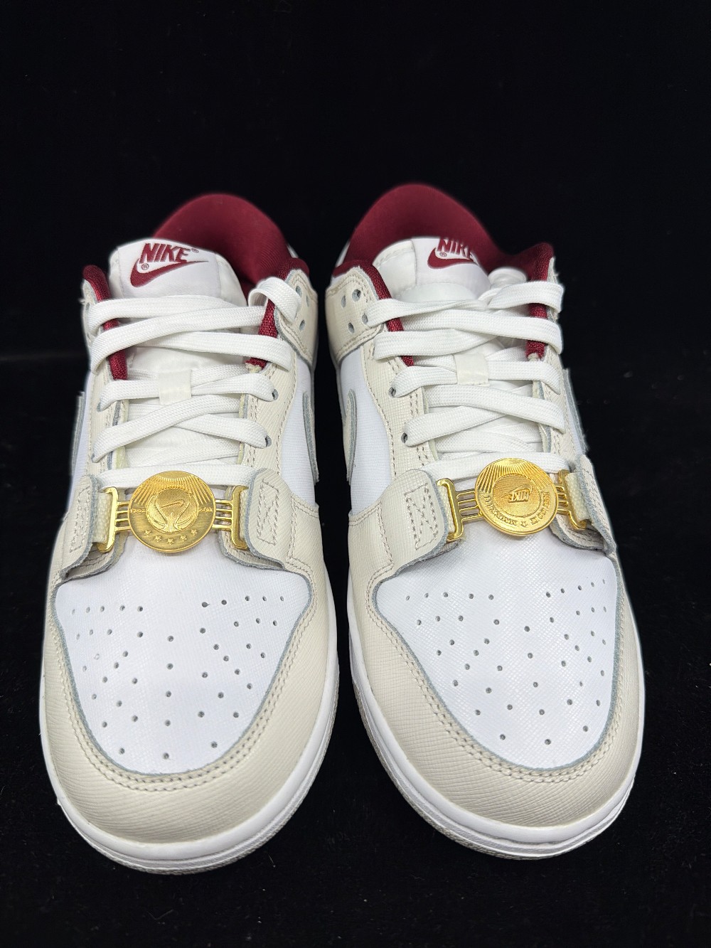*USED* NIKE DUNK LOW (W) - JUST DO IT WHITE PHANTOM