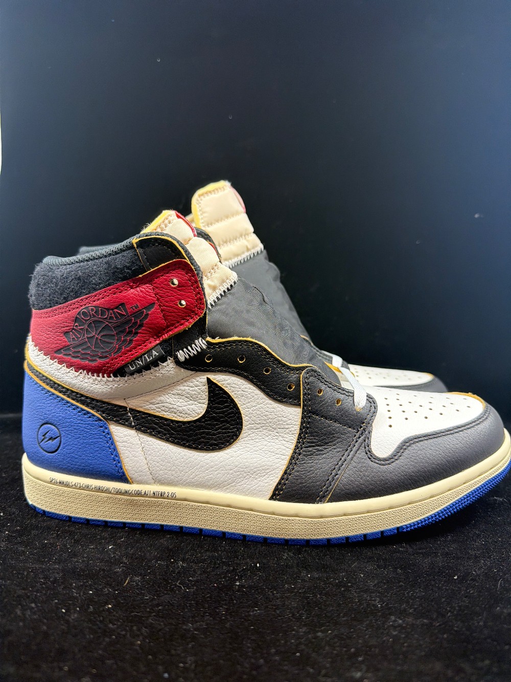 AJ 1 X FRAGMENT X UNION LA - VARSITY RED SPORT ROYAL