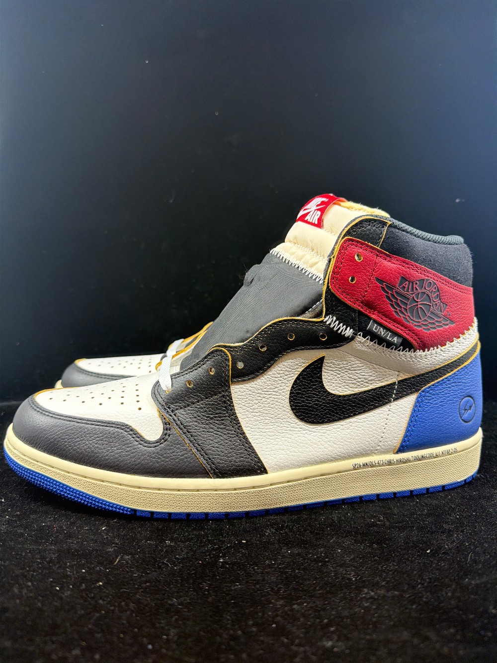 AJ 1 X FRAGMENT X UNION LA - VARSITY RED SPORT ROYAL