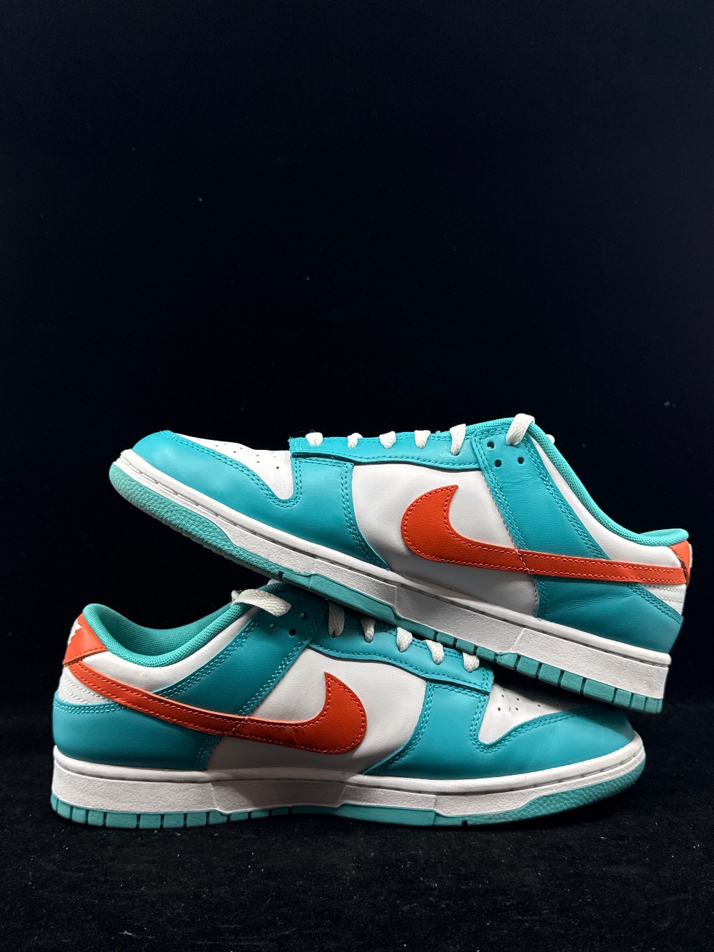 *USED/NO BOX* NIKE DUNK LOW - MIAMI DOLPHINS