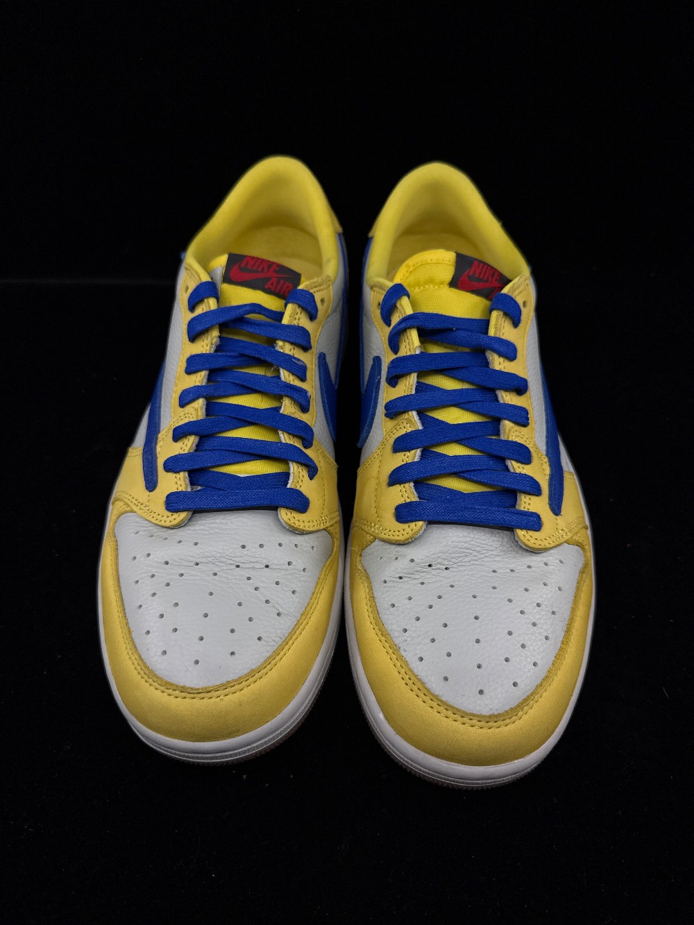 *USED* AJ 1 LOW X TRAVIS SCOTT (W) - CANARY