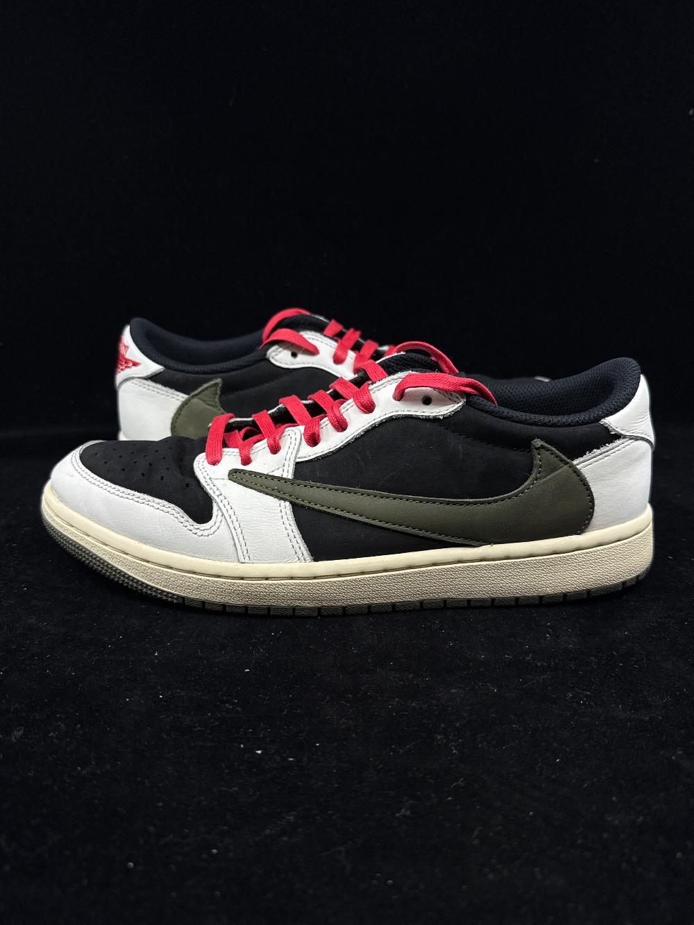 *USED* AJ 1 LOW X TRAVIS SCOTT (W) - OLIVE