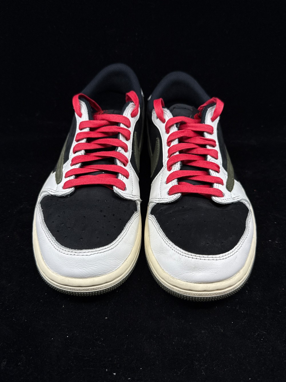 *USED* AJ 1 LOW X TRAVIS SCOTT (W) - OLIVE