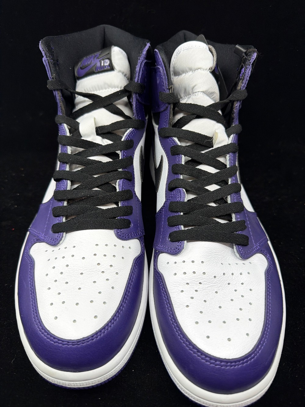 *USED* AJ 1 - COURT PURPLE WHITE