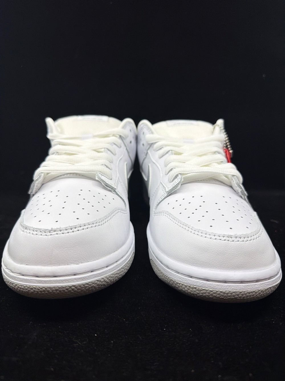 NIKE SB DUNK LOW X SUPREME - 94 WHITE METALLIC SILVER