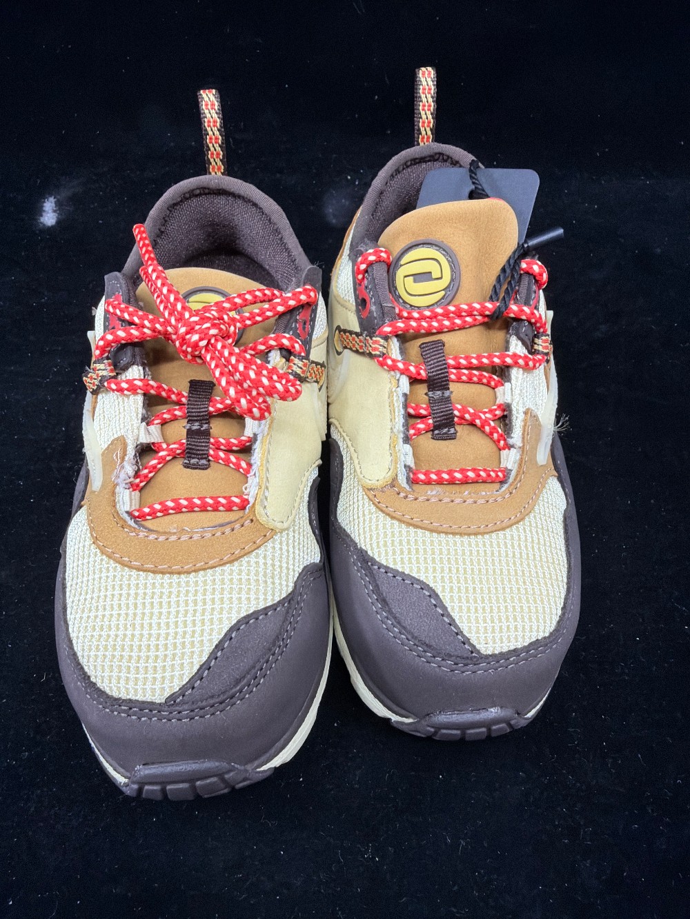 NIKE AIR MAX 1 X TAVIS SCOTT (TD) - BAROQUE BROWN