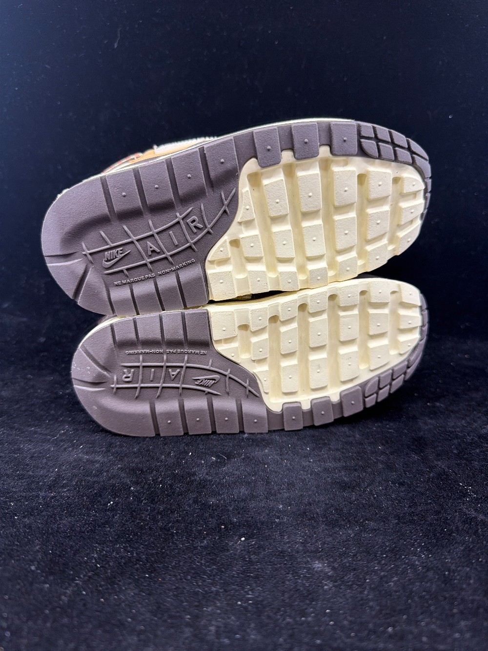 NIKE AIR MAX 1 X TAVIS SCOTT (TD) - BAROQUE BROWN