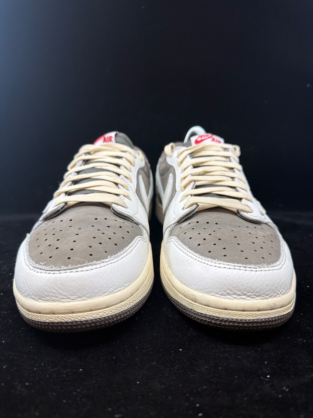*USED* AJ 1 LOW X TRAVIS SCOTT - REVERSE MOCHA