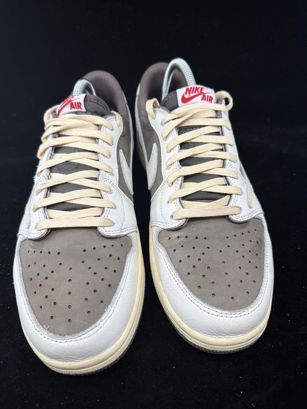 *USED* AJ 1 LOW X TRAVIS SCOTT - REVERSE MOCHA