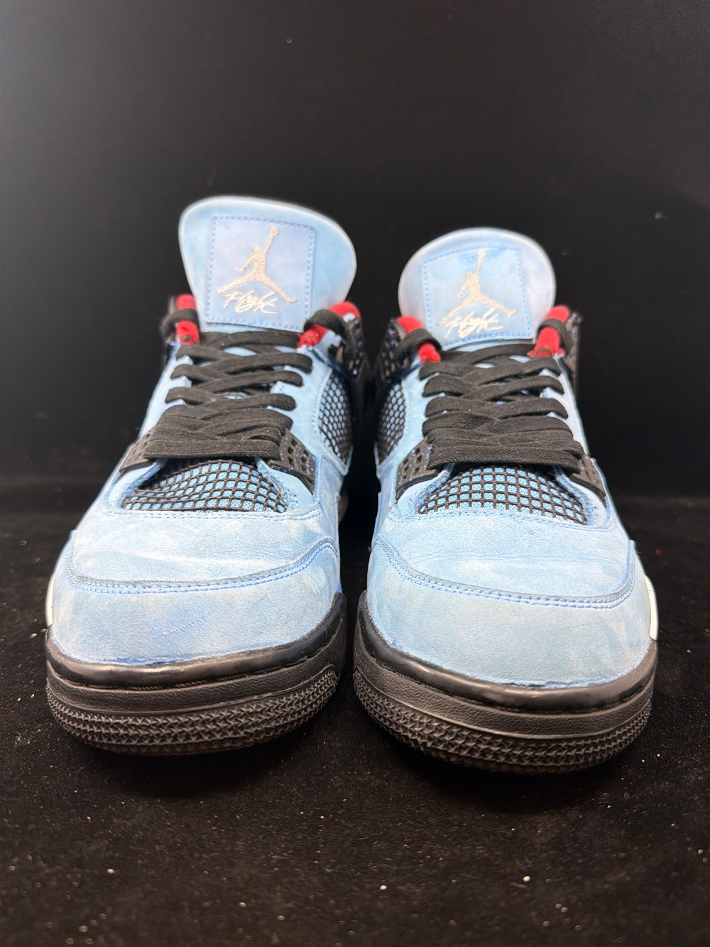 *USED* AJ 4 X TRAVIS SCOTT - CACTUS JACK (REPAINTED)